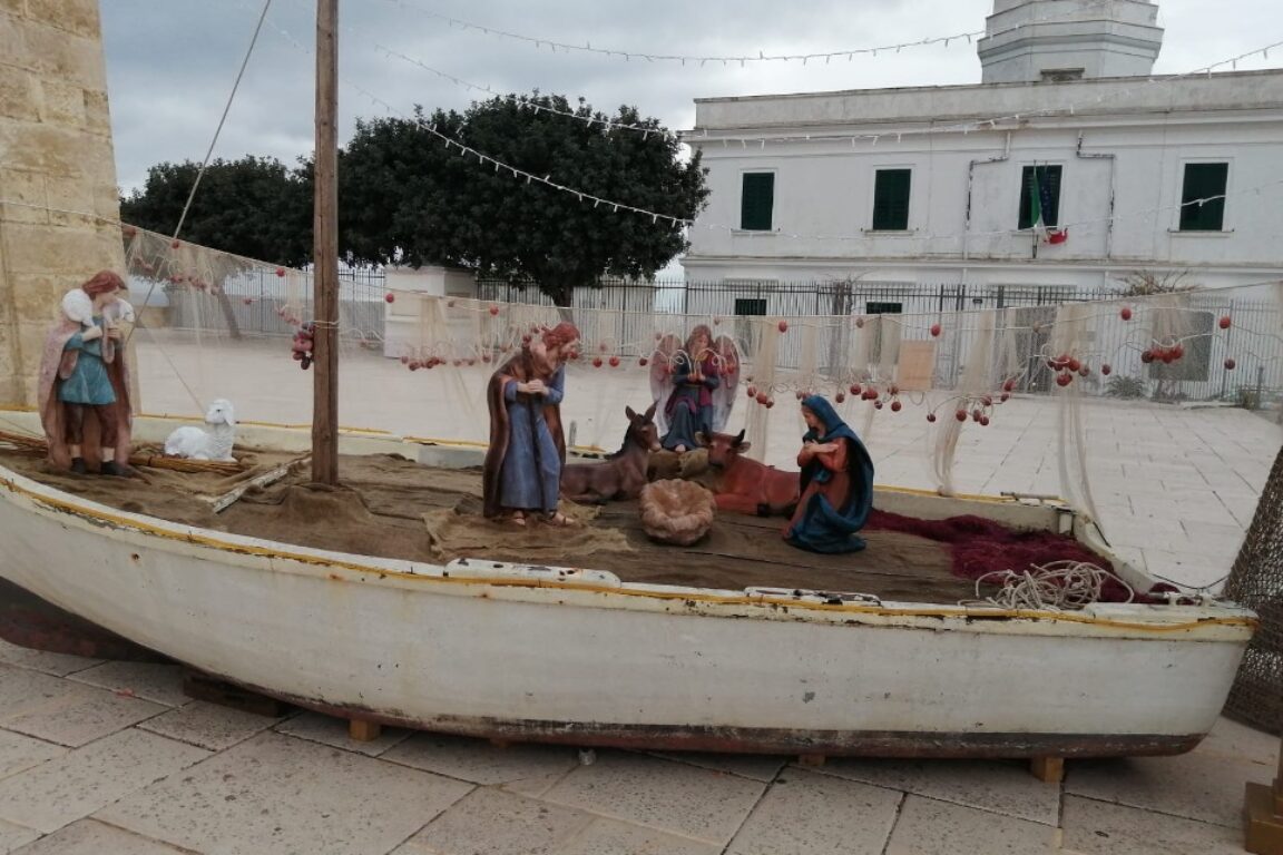 foto Il presepe dei pescatori del Capo di Leuca