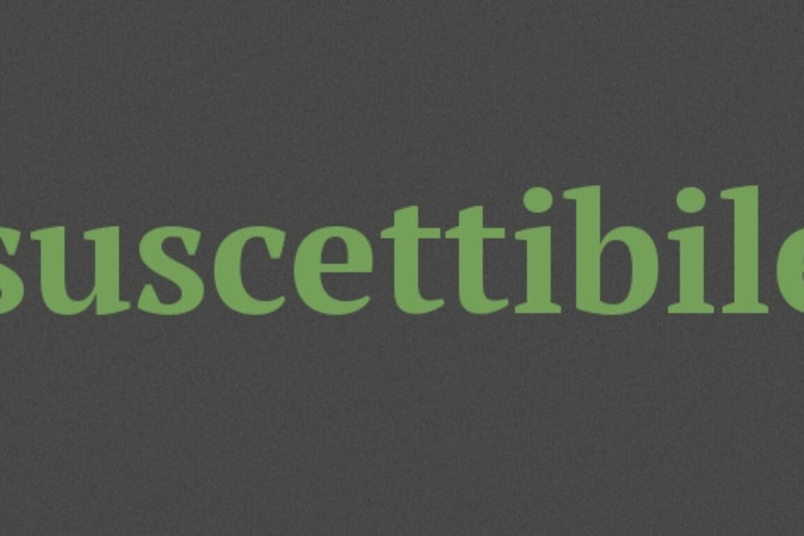 immagine di copertina Superare la suscettibilità